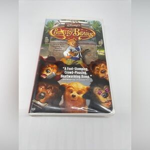 Disney 's - The Country Bears-VHS-2002 Clamshell Case Family Video